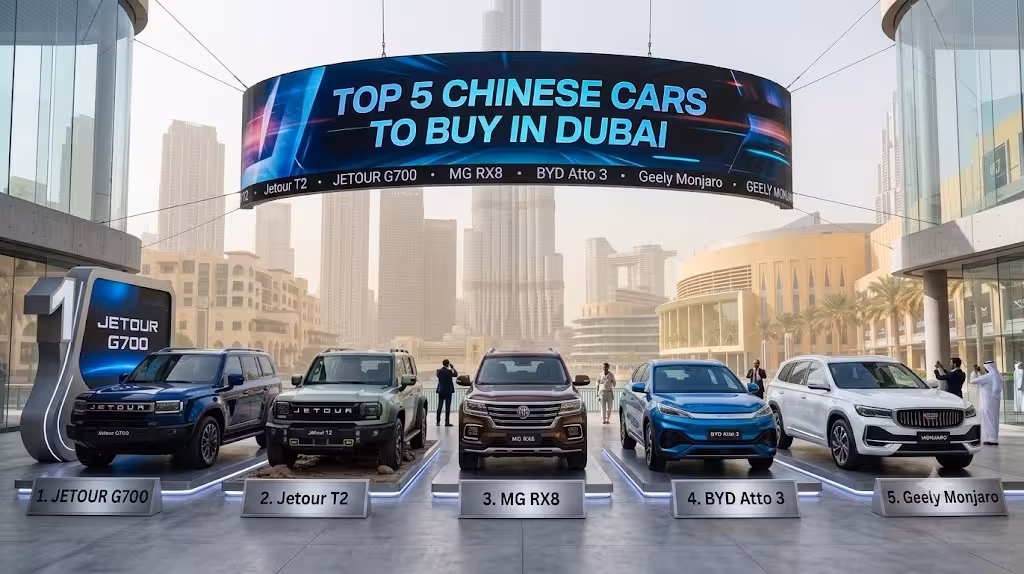 Top 5 Chinese Cars To Buy In Dubai (2026): Price, Engine & Full Details