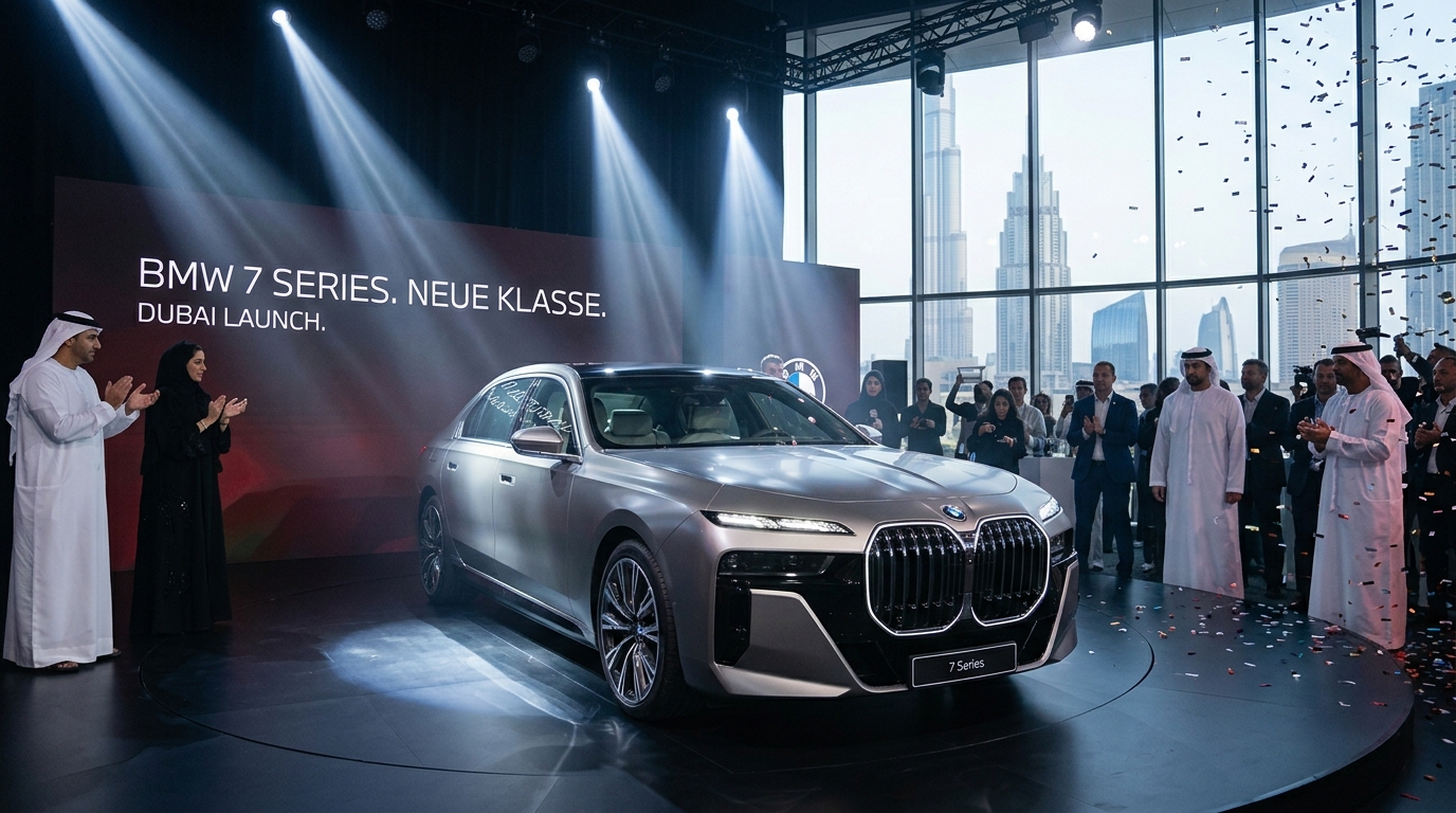 New BMW 7 Series Arrives in Dubai With Neue Klasse Tech