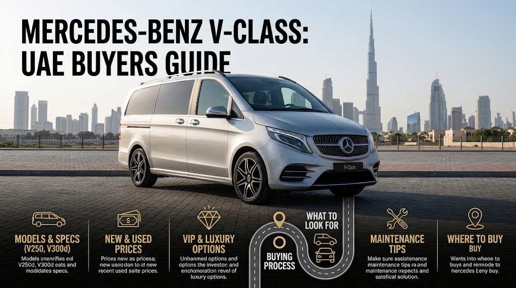 Mercedes V-Class UAE Buyer's Guide 2026