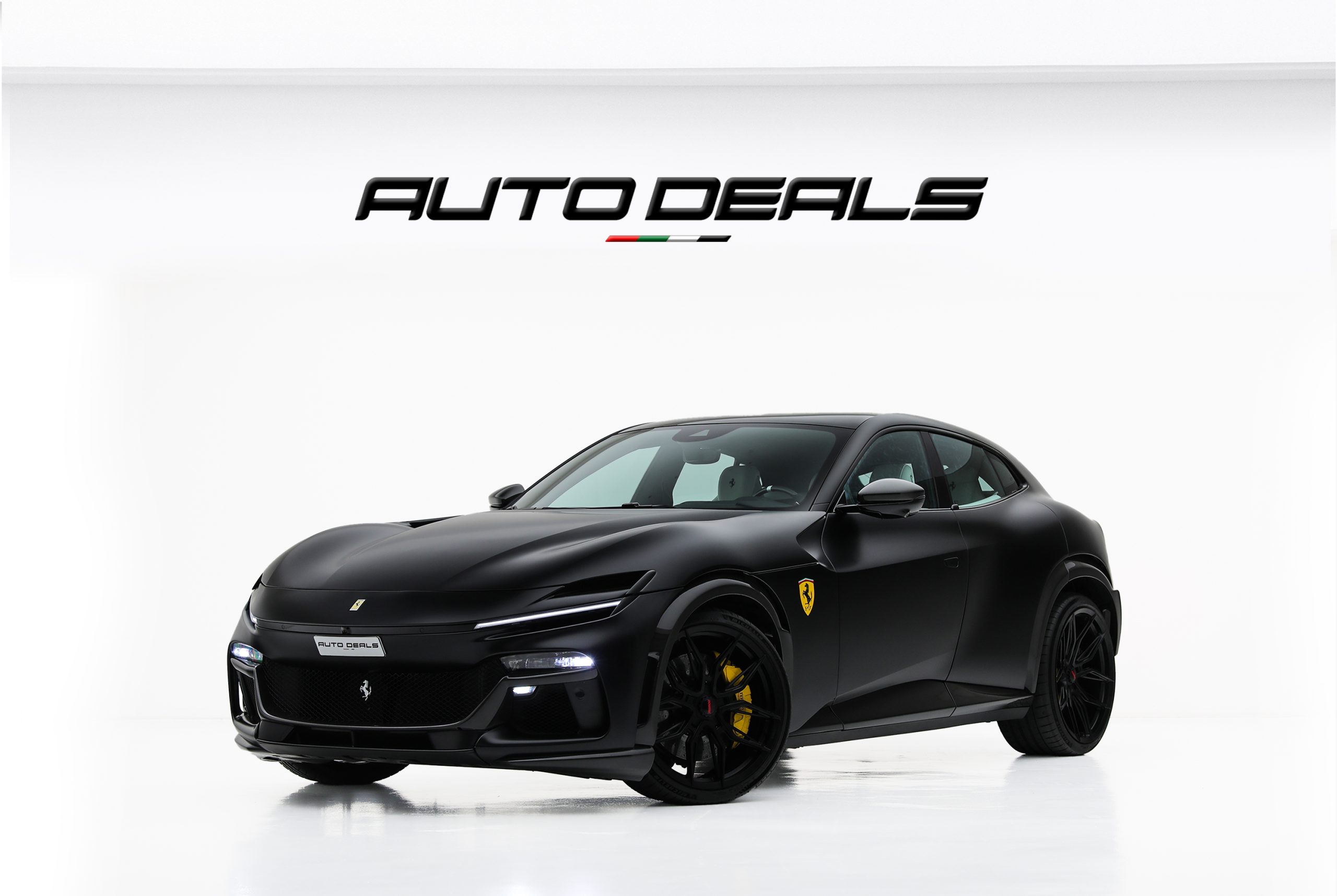2025 Ferrari Purosangue V12 SUV – Low Mileage Matt Black