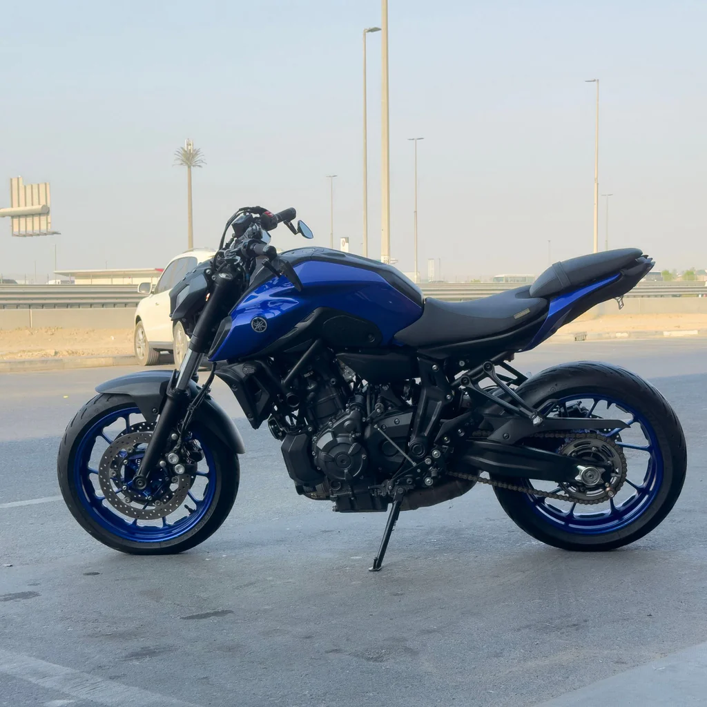Used 2022 Yamaha MT07 689CC Motorcycle for Sale In Dubai photo 2