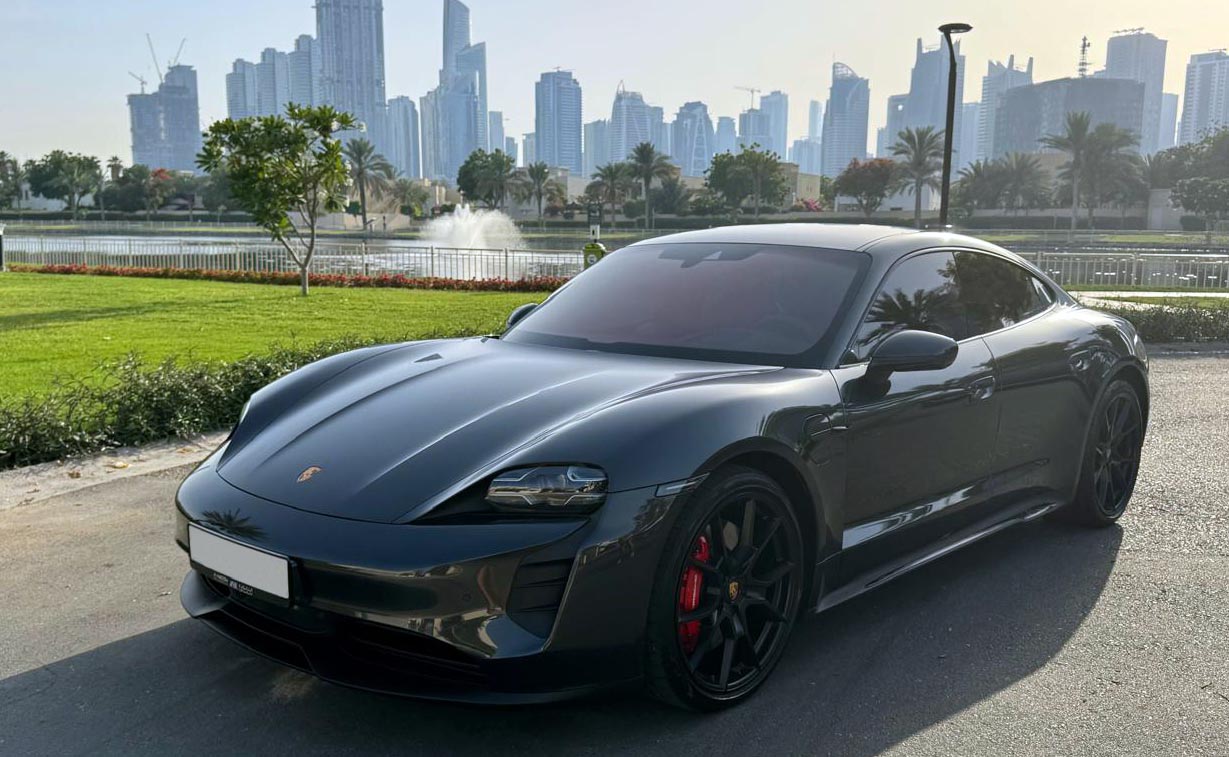 2024 Porsche Taycan GTS | Volcano Grey | Carbon Pack | GCC