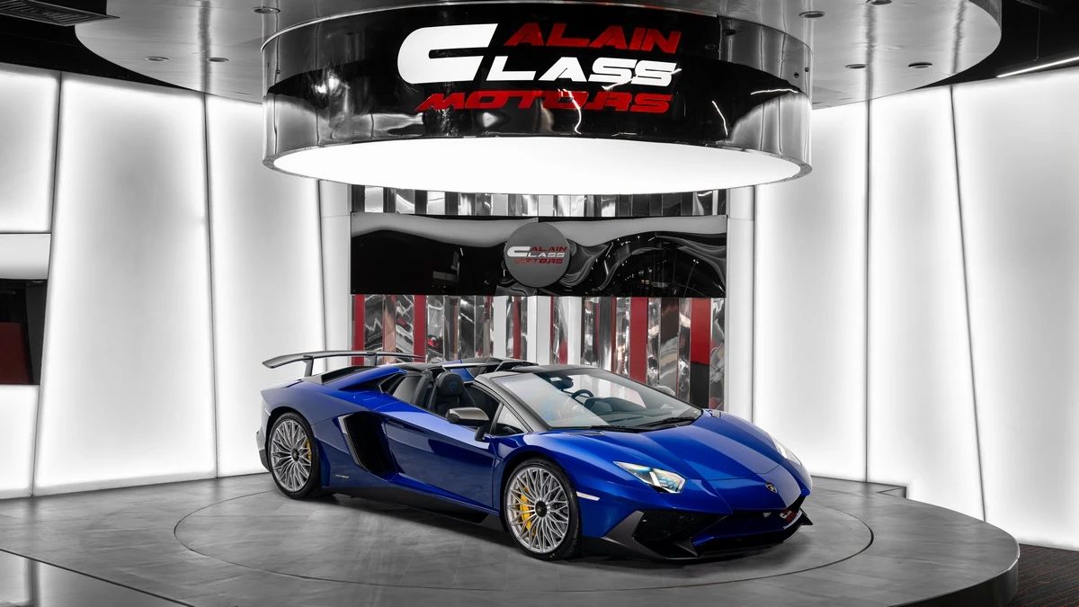 2017 Lamborghini Aventador LP 750-4 SV Roadster – 1 of 500