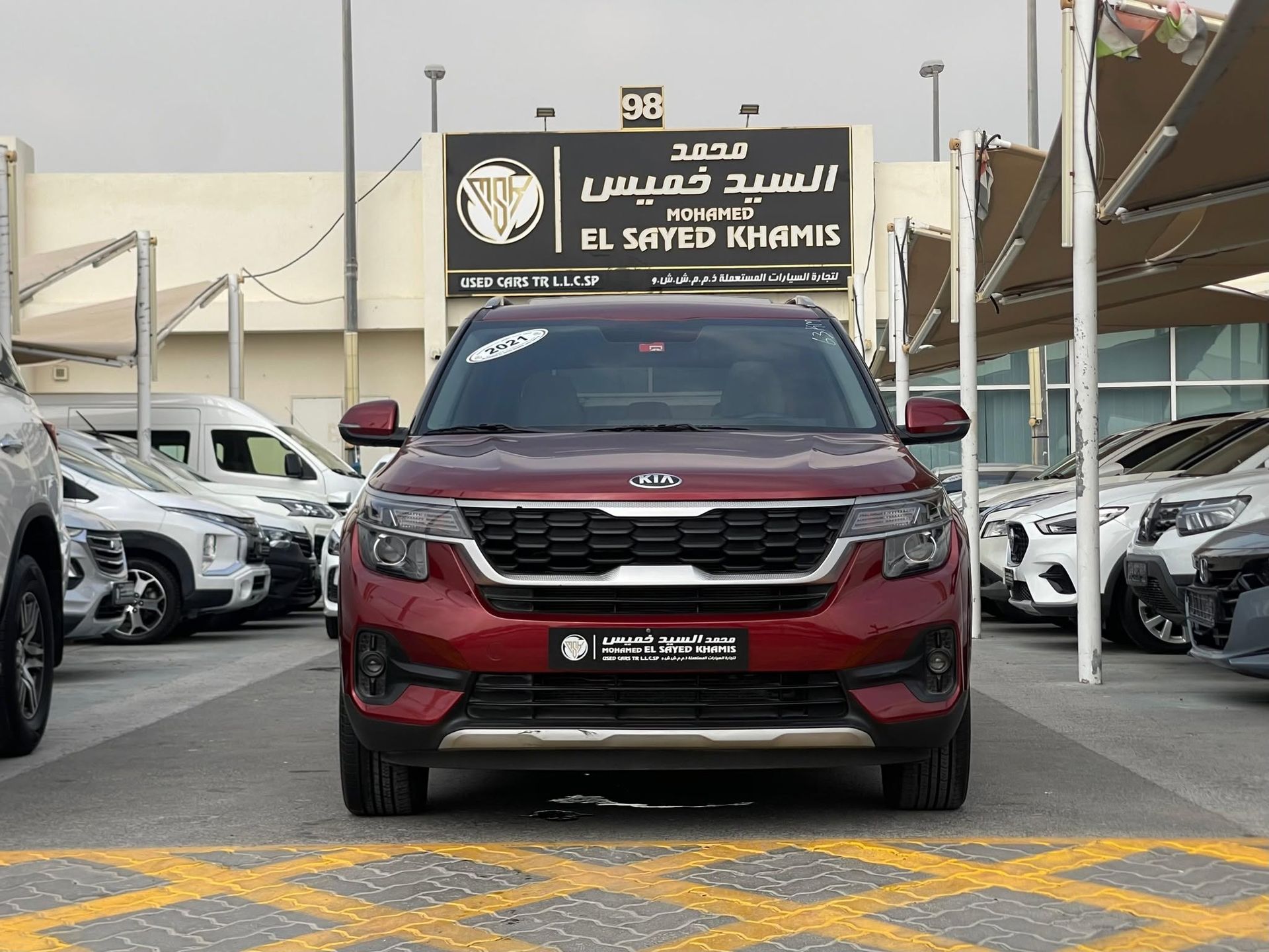 2021 KIA SELTOS V4 1.6L 2021 GCC Accident- Free