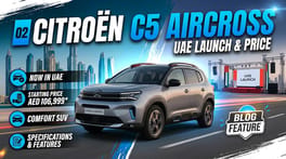 Citroen C5 Aircross UAE Price: From AED 106,999