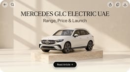 Mercedes GLC Electric UAE: Range, Price & Launch