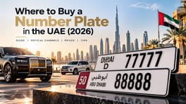 Where to Buy a Number Plate in the UAE (2026)