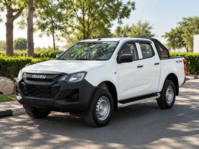 2026 Isuzu DMAX RG CREW 1.9L PICKUP 4x4 MANUAL WHITE DIESEL