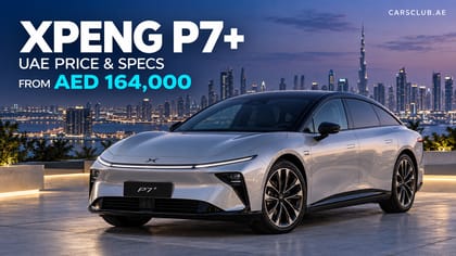 XPENG P7+ UAE Price and Specs From AED 164,000