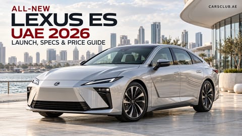 New Lexus ES UAE 2026: Launch, Specs & Price Guide