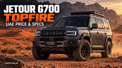 Jetour G700 TopFire UAE Price and Specs