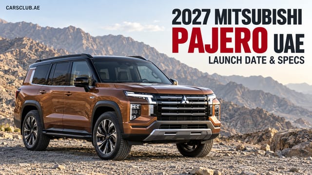 2027 Mitsubishi Pajero UAE: Launch Date & Specs